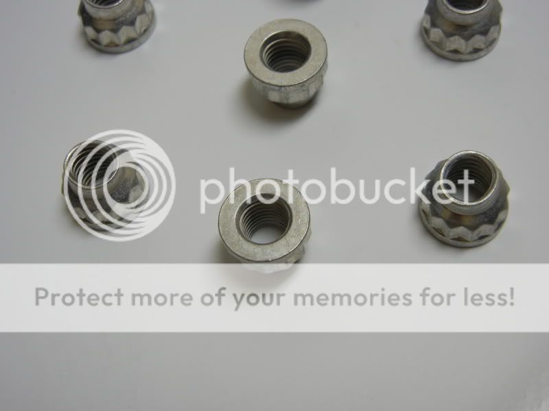 1/4 INCH28 AIRCRAFT EXHAUST LOCKING NUT SILVER PLATED 1/428 LOCK NUT